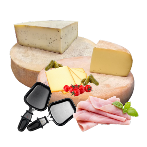Nos fromages  raclette